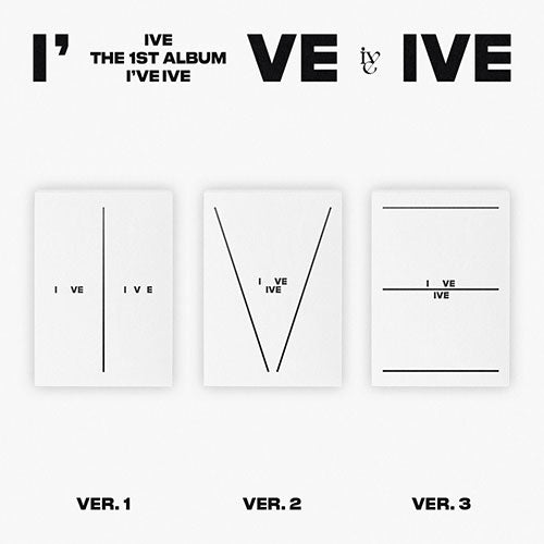 IVE I&#39;ve IVE 1st Album - 3 variations cover image