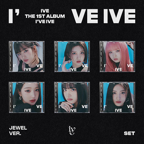 IVE I&#39;ve IVE 1st Album - Jewel version 6 variations cover image