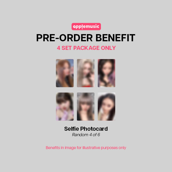 IVE IVE SECRET 4th EP Album Apple Music Set POBs