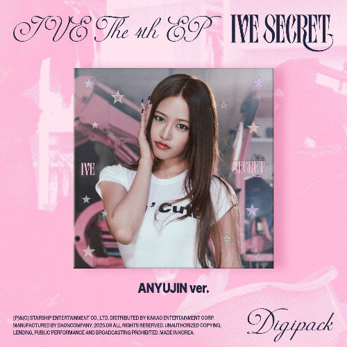 IVE IVE SECRET 4th EP Album Digipack Ver - An Yujin Ver