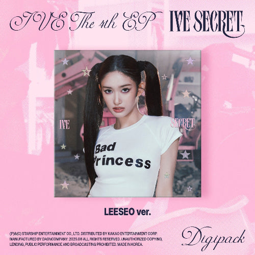 IVE IVE SECRET 4th EP Album Digipack Ver - Leeseo Ver