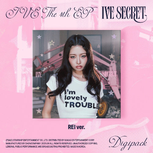 IVE IVE SECRET 4th EP Album Digipack Ver - Rei Ver