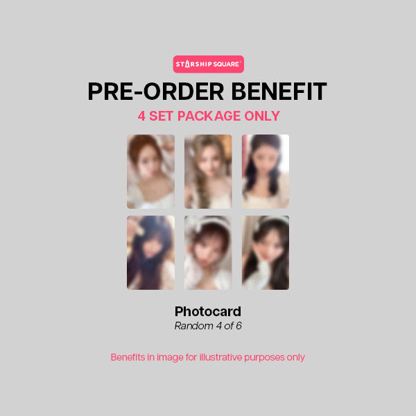 IVE IVE SECRET 4th EP Album Starship Square Set POBs