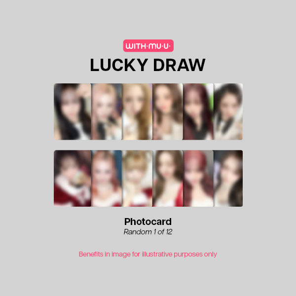 IVE IVE SECRET 4th EP Album - Withmuu Lucky Draw