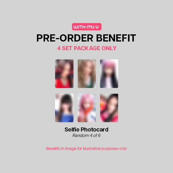 IVE IVE SECRET 4th EP Album Withmuu Set POBs