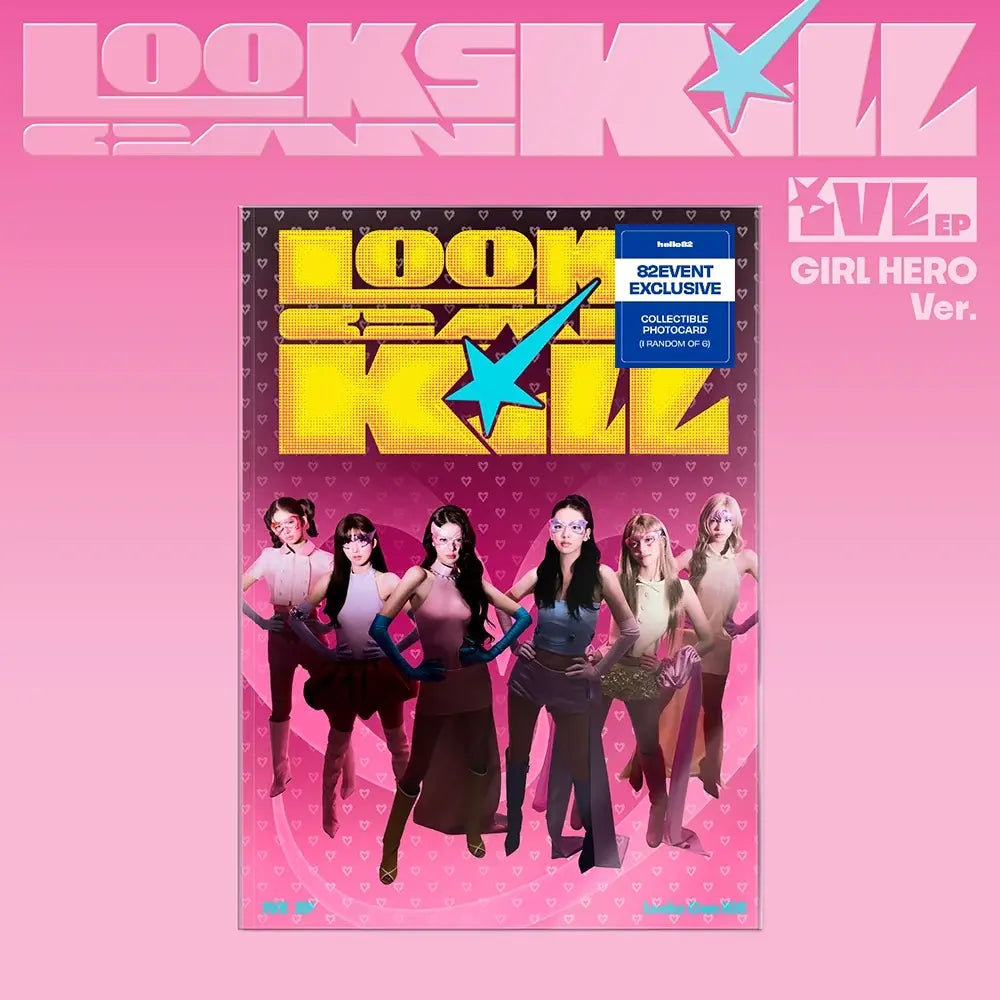 IVE Looks Can Kill 5th EP Album GIRL HERO 82EVENT Exclusive Ver - Main Image