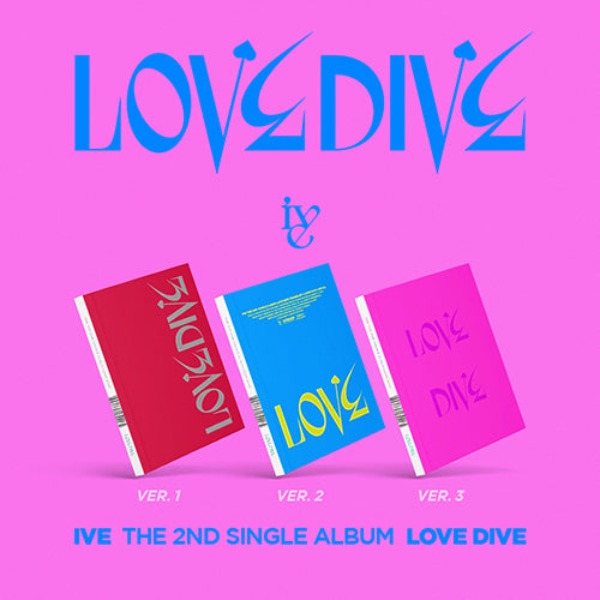 IVE LOVE DIVE 2nd Single Album - main image