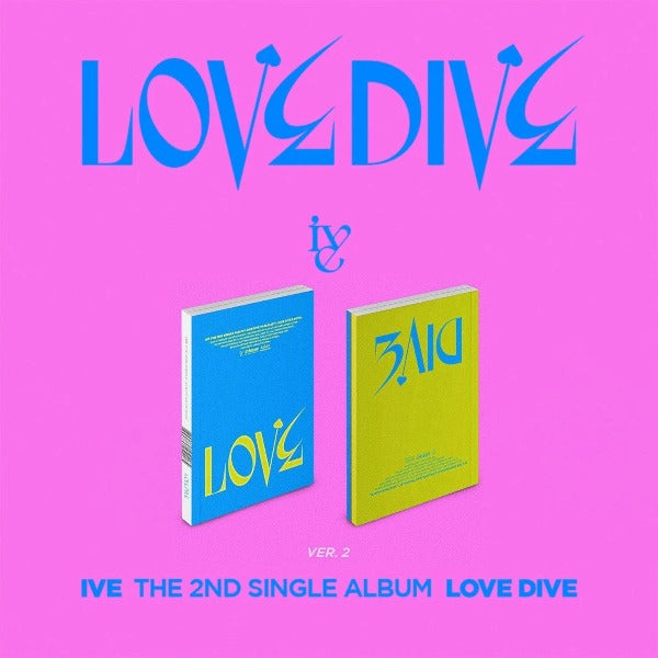 IVE LOVE DIVE 2nd Single Album - Version 2 main image