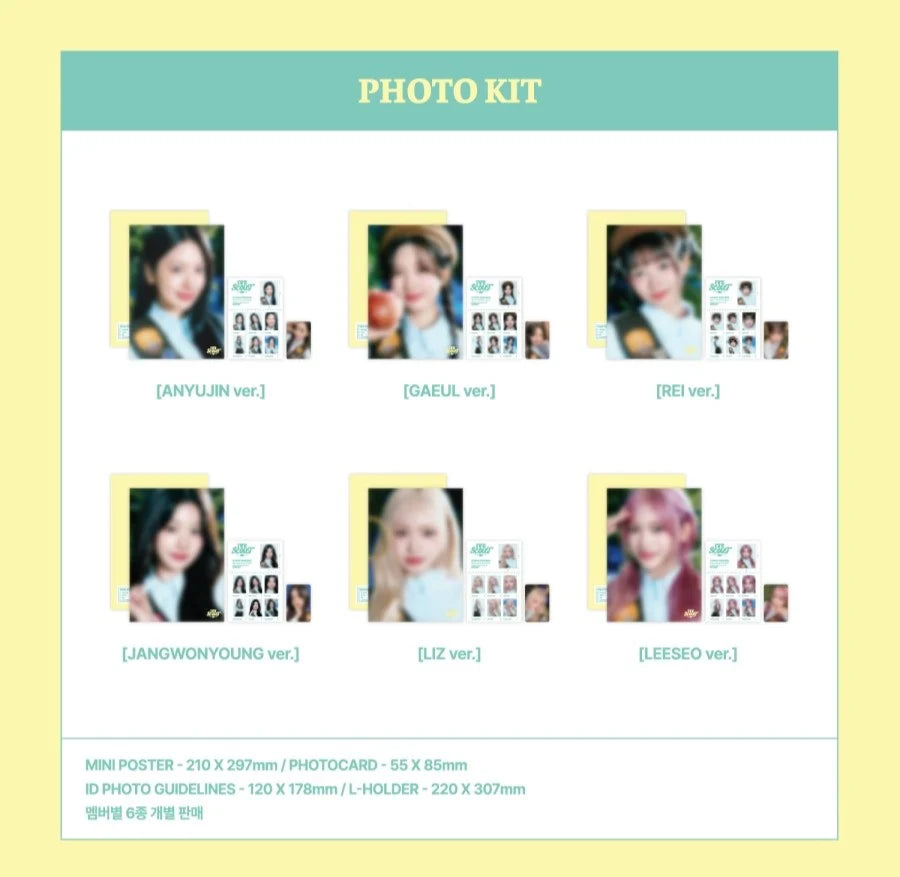 [PRE-ORDER] IVE - Photo Kit [2025 The 3rd Fan Concert 'IVE SCOUT' Official MD]