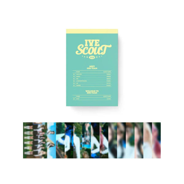 IVE Postcard Book 2025 Fan Con IVE SCOUT Official MD - main image