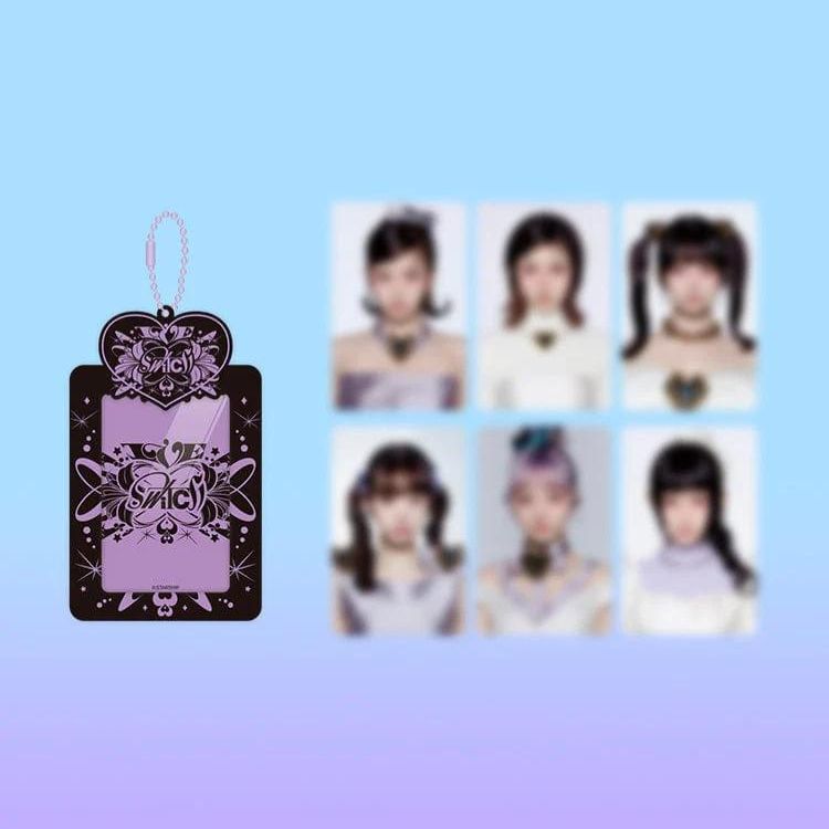 IVE Random Photocard Holder Keyring IVE SWTICH Official MD - main image