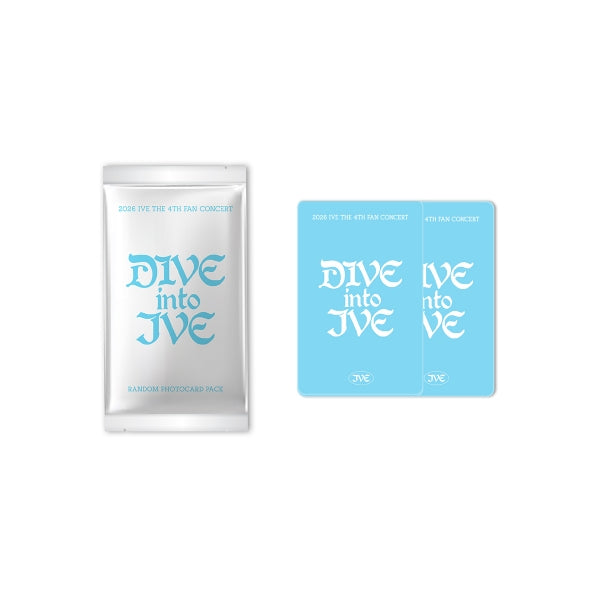 IVE Random Photocard Pack 2026 The 4th Fan Concert DIVE into IVE Official MD - main image
