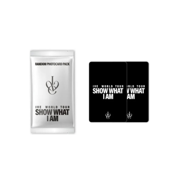 IVE Random Photocard Pack SHOW WHAT I AM WORLD TOUR Official MD - Main Image