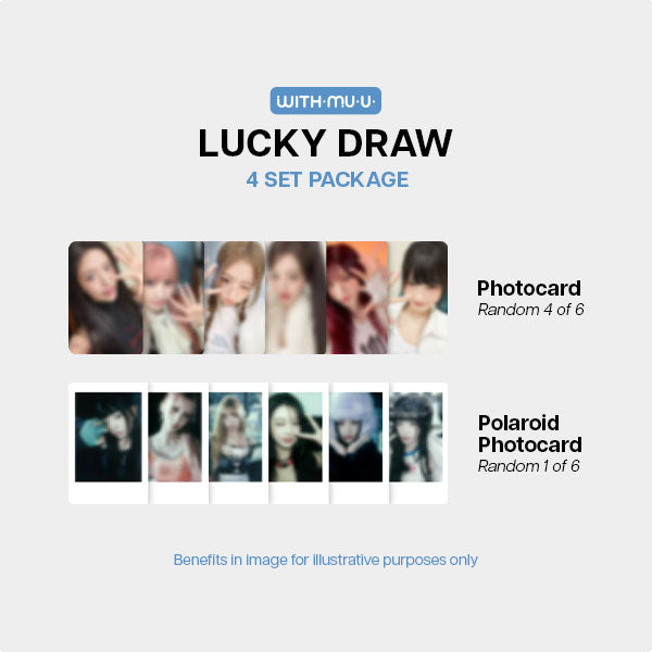 IVE REVIVE 2nd Album 4 Set Package - Withmuu LD