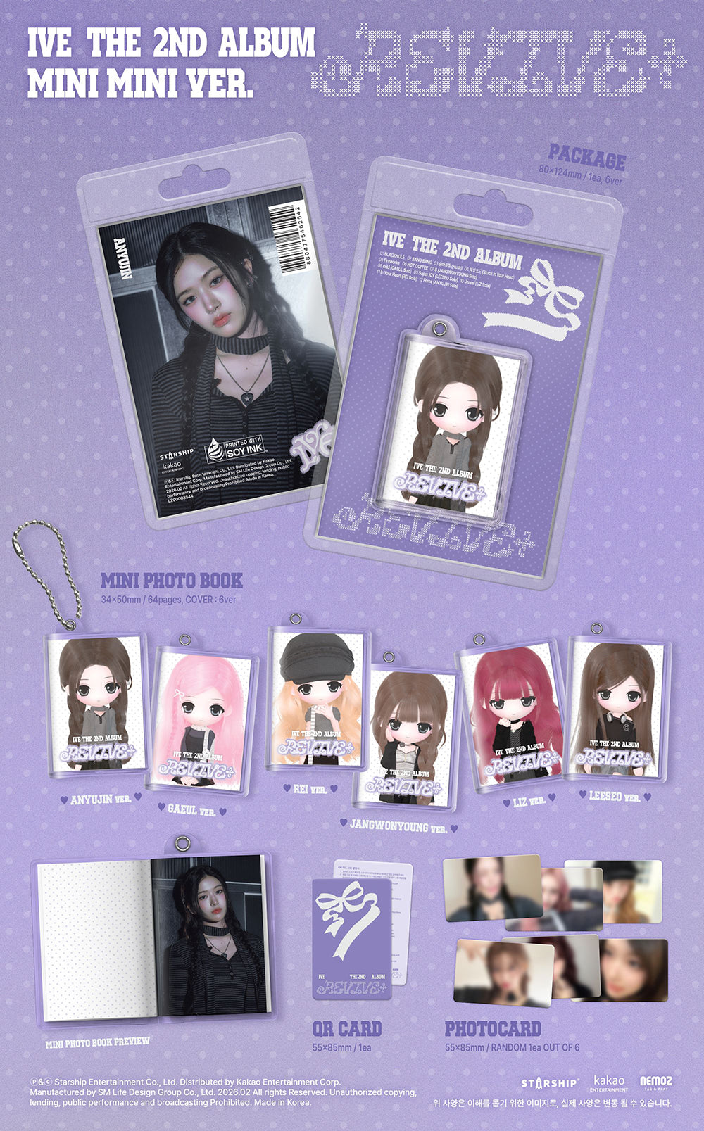 IVE - REVIVE+ [2nd Album - MINI MINI Ver.]