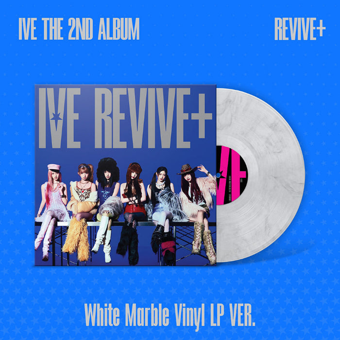 IVE REVIVE 2nd Album White Marble Vinyl LP Ver - main image