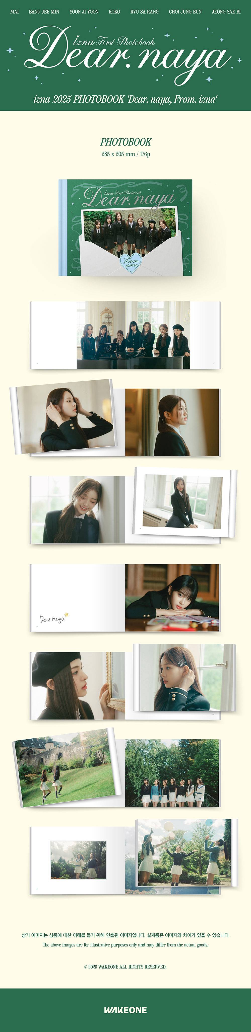[PRE-ORDER] izna - Dear. naya, From. izna [2025 Photobook]