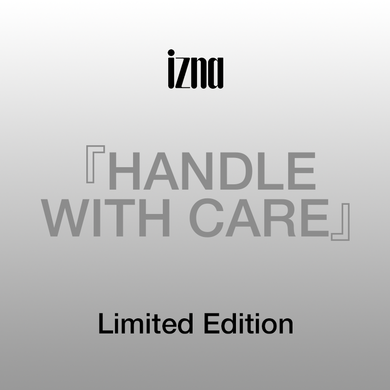 izna HANDLE WITH CARE 1st JP Mini Album - Limited Edition - Main Image