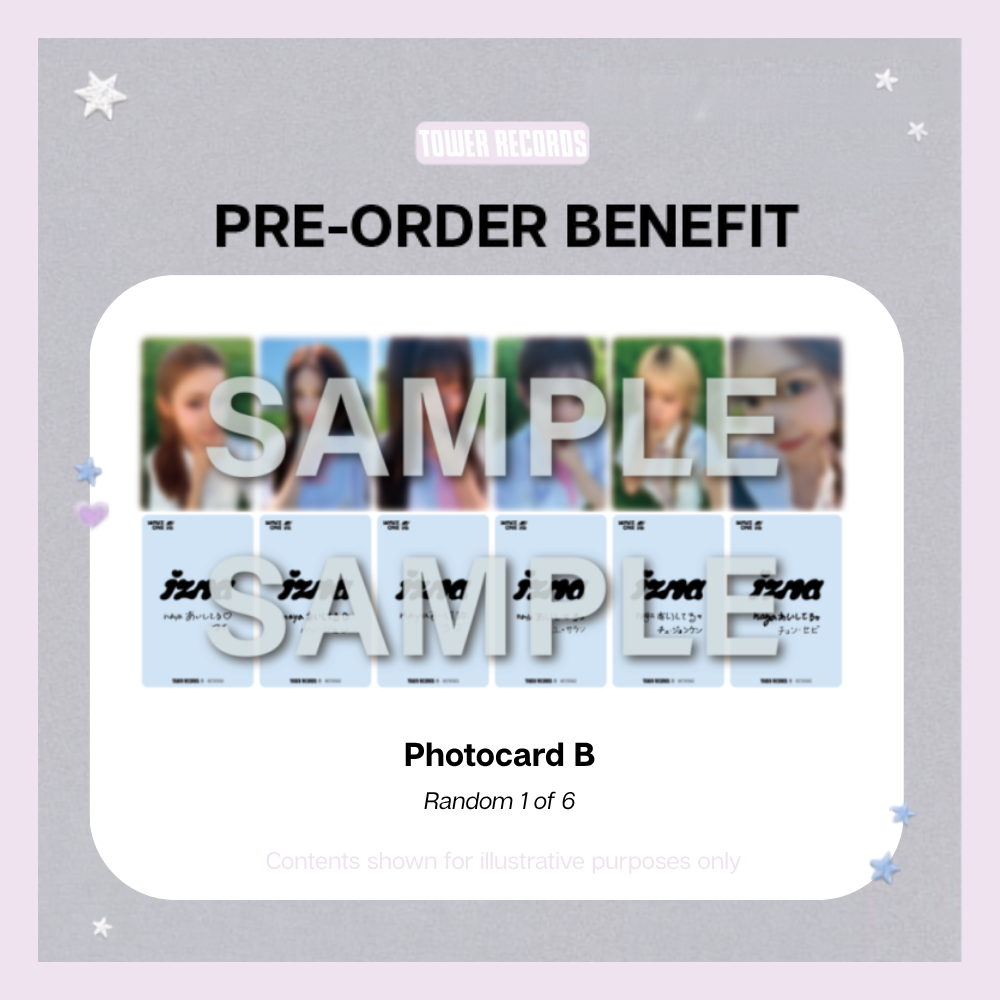 izna HANDLE WITH CARE 1st JP Mini Album - Limited Edition - TOWER RECORDS POBs