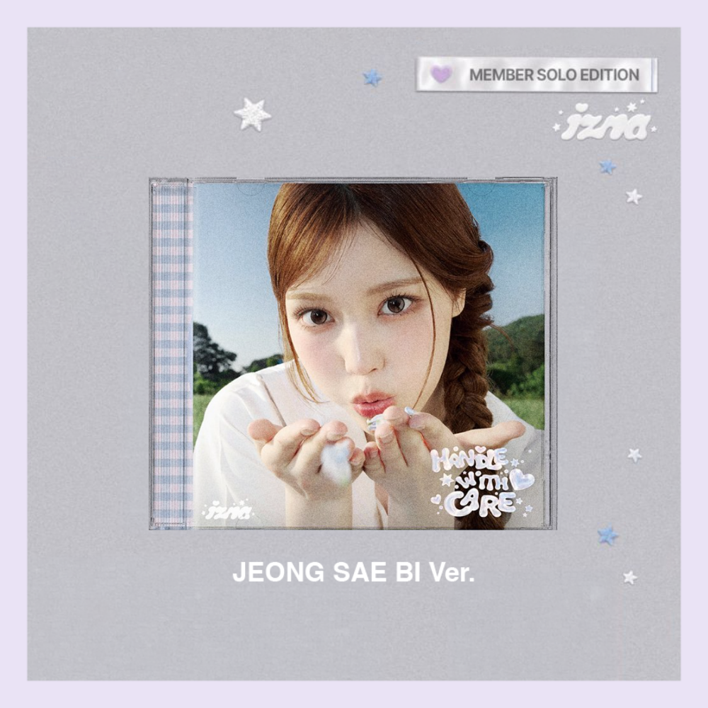 izna HANDLE WITH CARE 1st JP Mini Album - Member Solo Edition - JEONG SAE BI Ver - Main Image