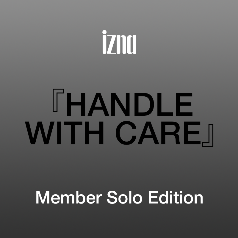 izna HANDLE WITH CARE 1st JP Mini Album - Member Solo Edition - Main Image