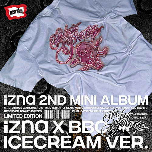 izna Not Just Pretty 2nd Mini Album - izna x BBC ICECREAM Limited Edition Ver - Main Image