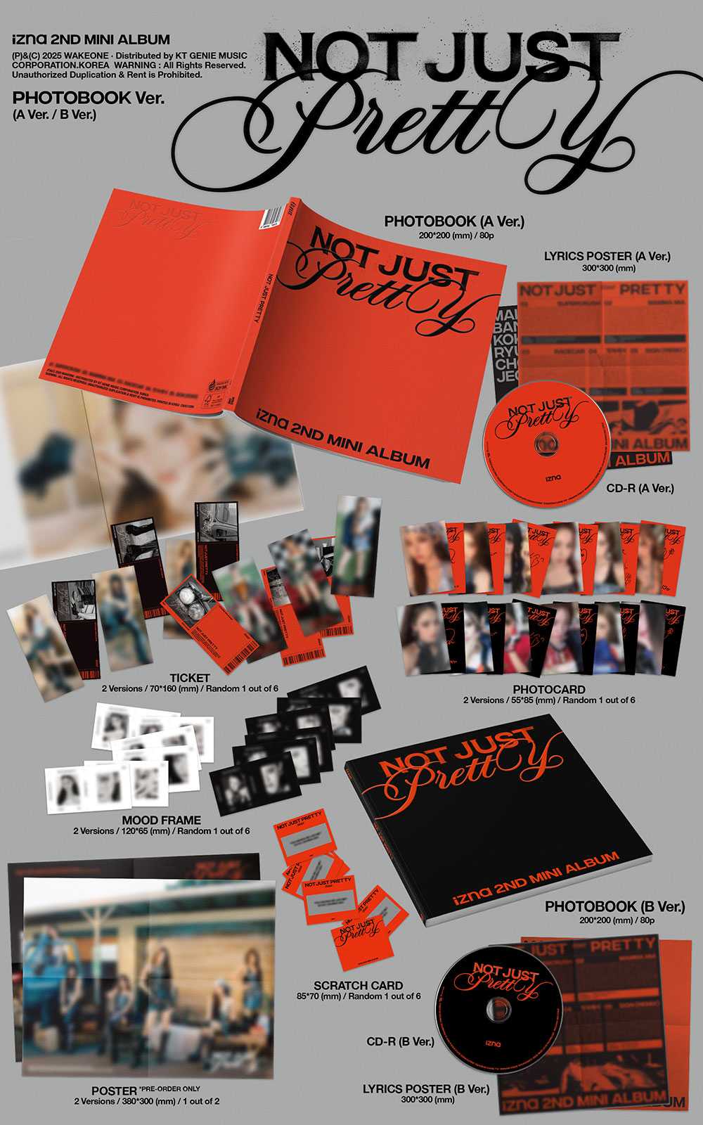 [PRE-ORDER] izna - Not Just Pretty [2nd Mini Album - Photobook Ver.]