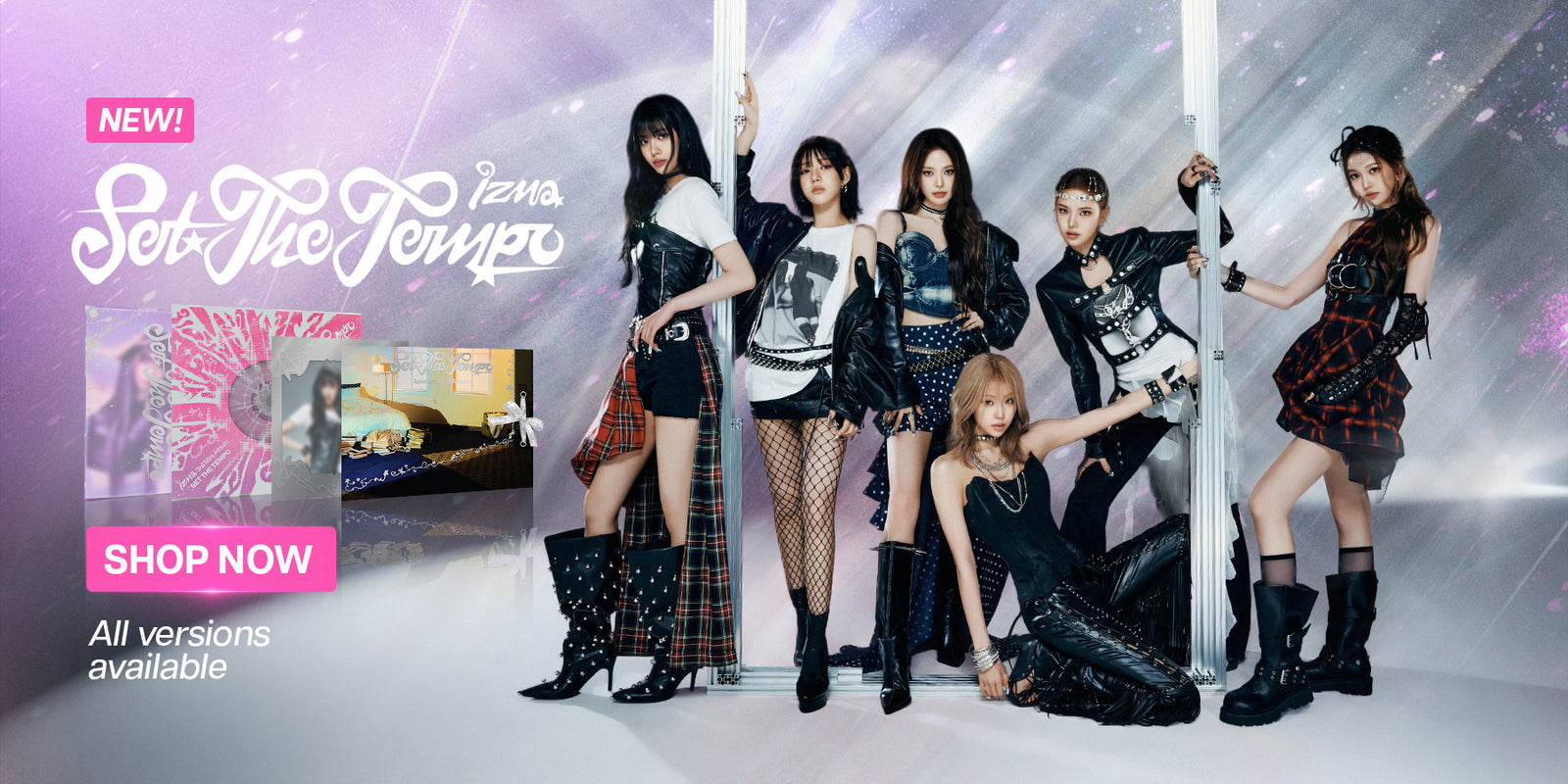 izna Set The Tempo Album - Banner