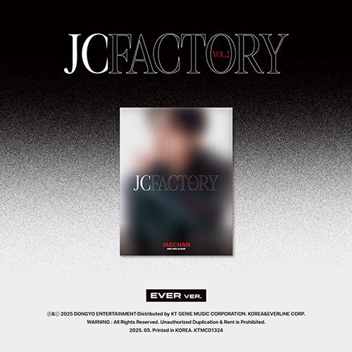 JAECHAN JCFACTORY vol 2 2nd Mini Album EVER Ver - main image