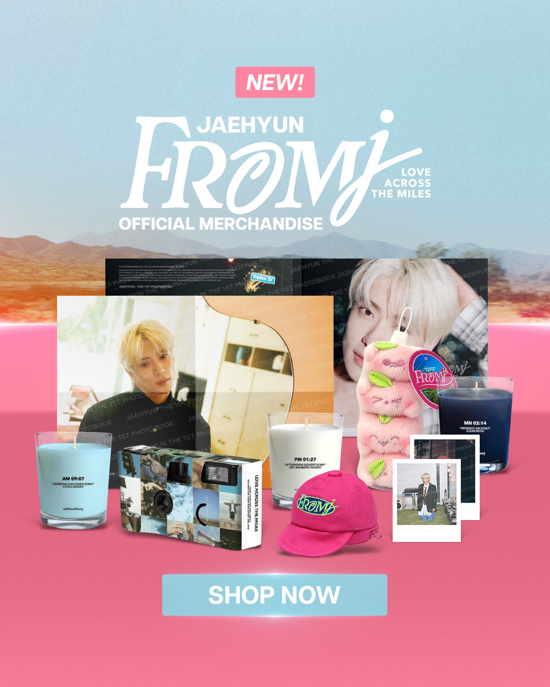 JAEHYUN FROM J LOVE ACROSS THE MILES Banner Mobile Short