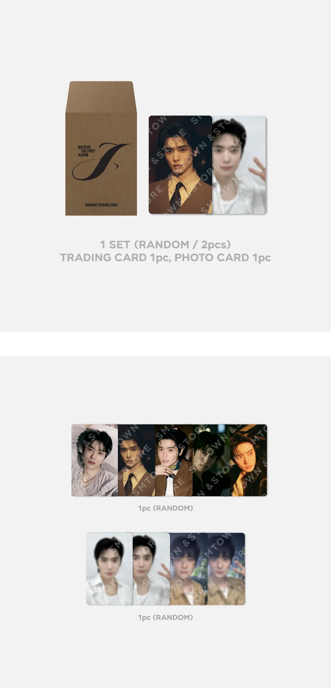 JAEHYUN - Random Trading Card Set [J Official MD] - K PLACE