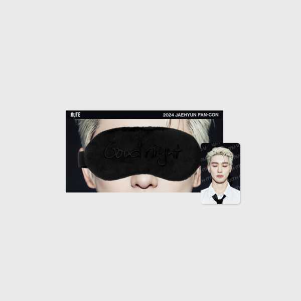 JAEHYUN Sleep Eye Mask Set 2024 FAN CON MUTE Official MD - main image
