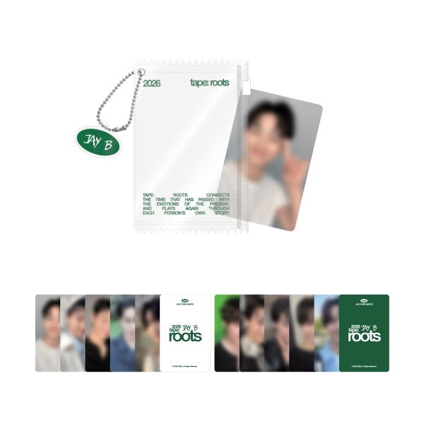 JAY B Photocard Set tape roots seoul Official MD - main image