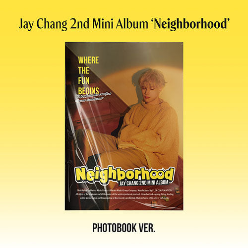 Jay Chang Neighborhood 2nd Mini Album Photobook Ver - main image