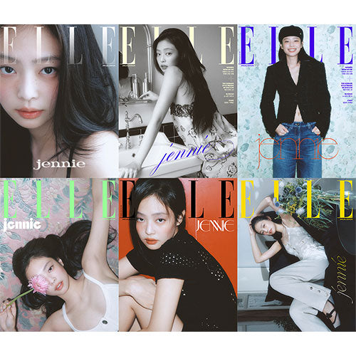 JENNIE Cover ELLE Korea Special Edition August 2025 - Main Image