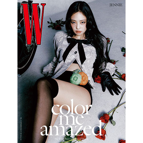 JENNIE Cover W Korea Vol 11 November 2024 A Ver - main image