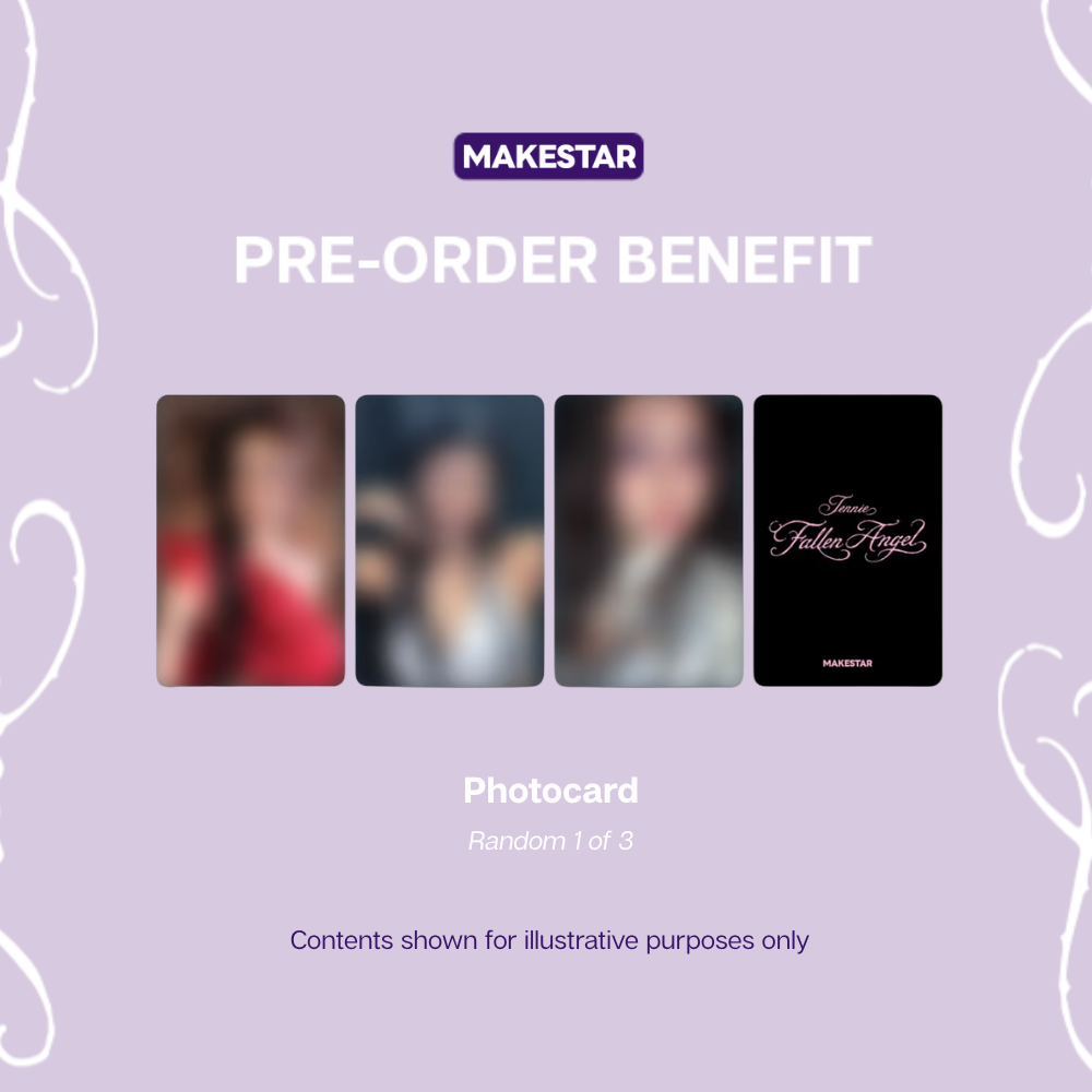 JENNIE Fallen Angel 1st EP Album - MAKESTAR POBs