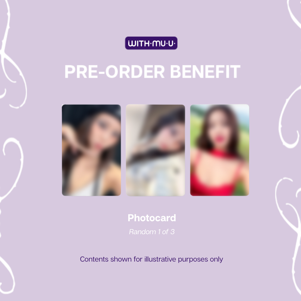 JENNIE Fallen Angel 1st EP Album - Withmuu POBs