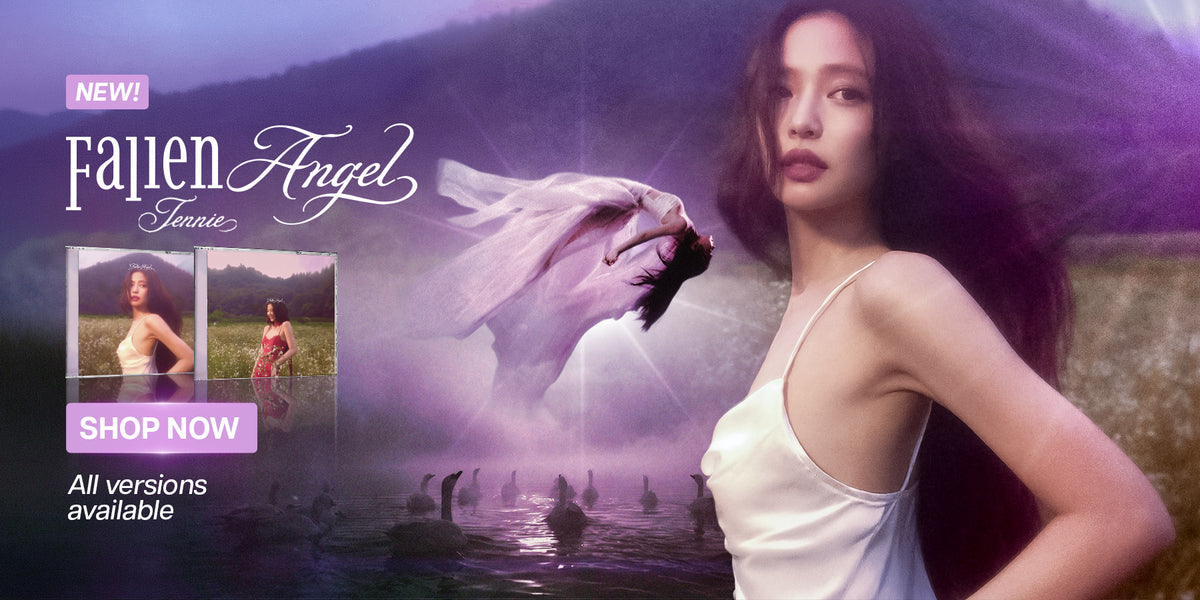 JENNIE Fallen Angel Album - Banner