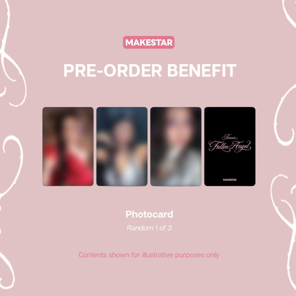 JENNIE Fallen Angel 1st EP Album - MAKESTAR POBs