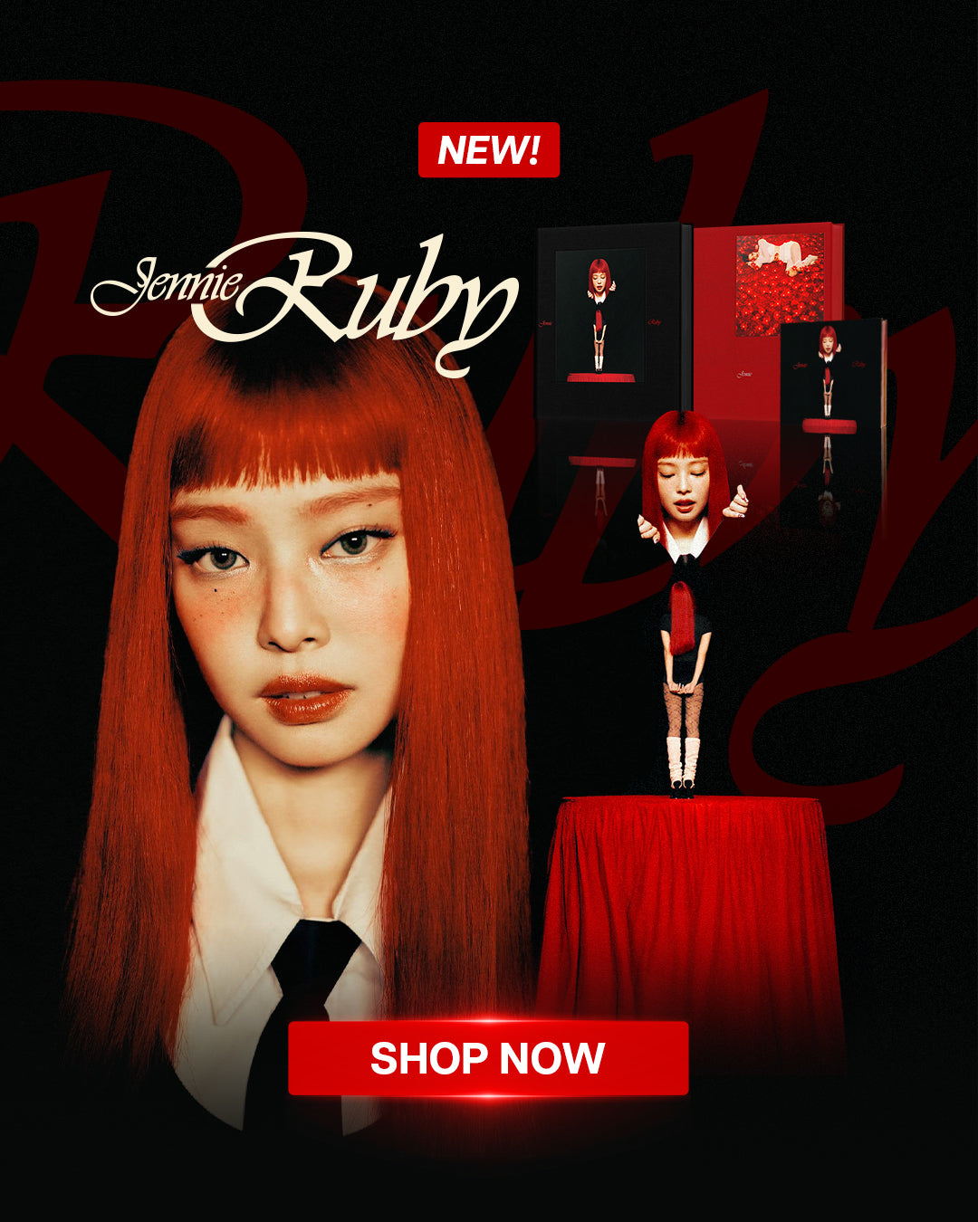 JENNIE Ruby Banner Mobile
