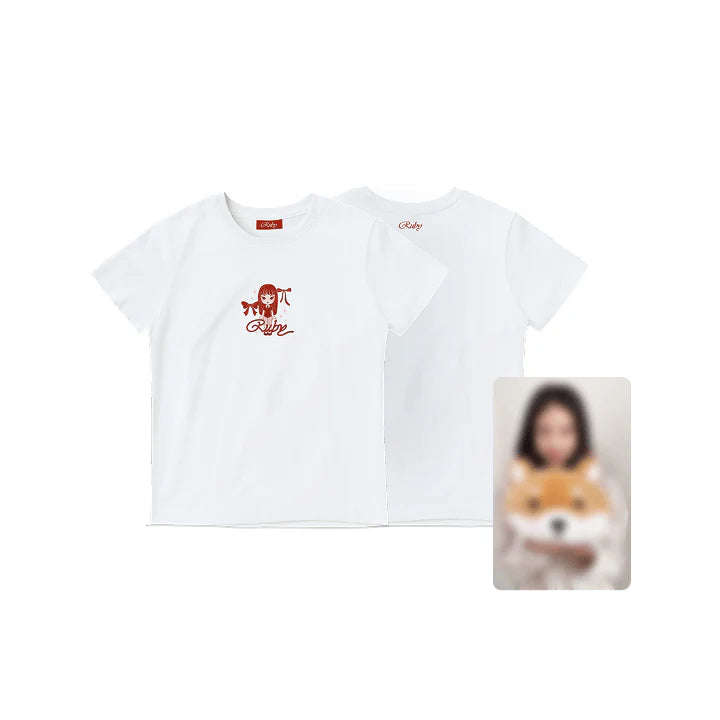 JENNIE Short Sleeve T Shirt Ruby Official MD - main image