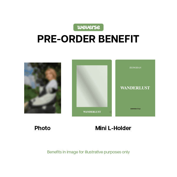 JEONGHAN WANDERLUST Photobook - Weverse POBs