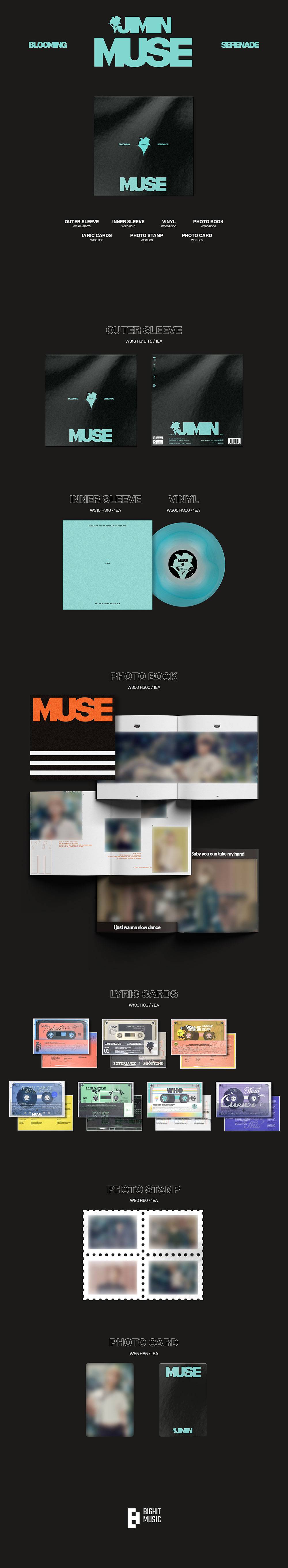 [PRE-ORDER] Jimin - MUSE [2nd Mini Album - LP Ver.]