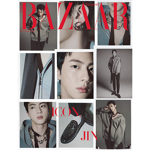 JIN Cover Harpers BAZAAR September 2024 - A Version Red main image