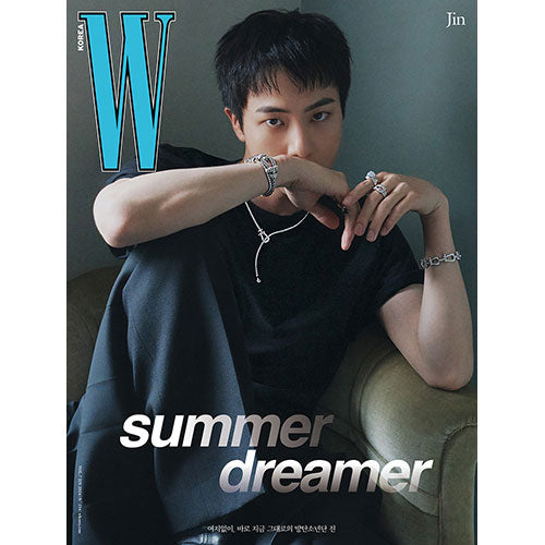 JIN Cover - W Korea Vol. 7 July 2024 Type A - main image