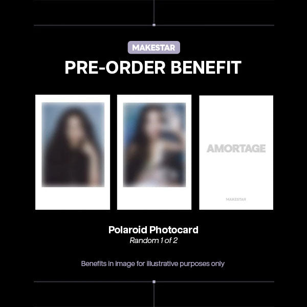 JISOO - AMORTAGE [1st Mini Album - Exclusive Ver.] - K PLACE