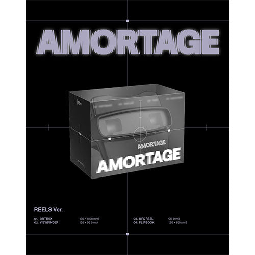 JISOO AMORTAGE 1st Mini Album REELS Ver - main image