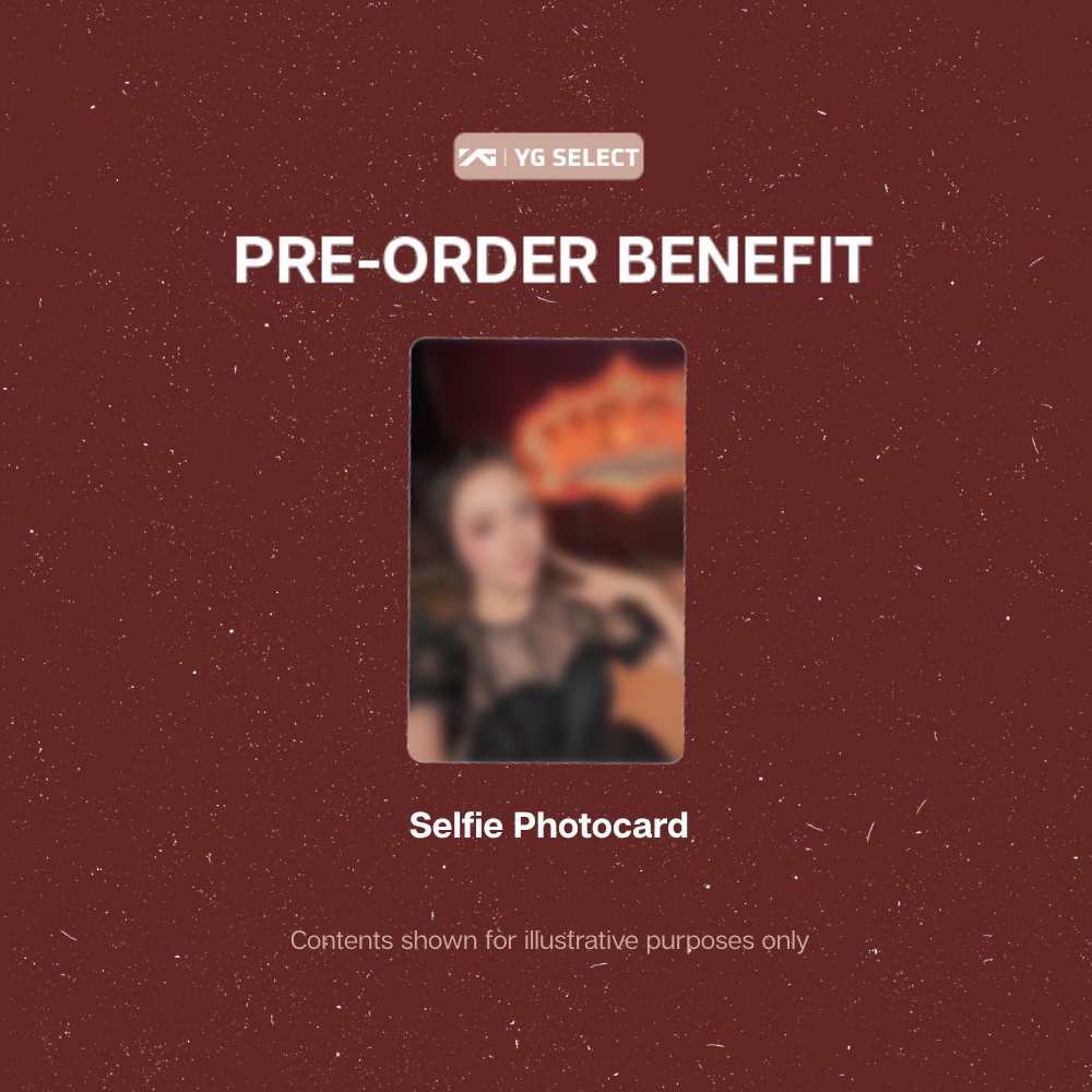 JISOO CLICK Single Album - NFC Ver - YG SELECT POBs
