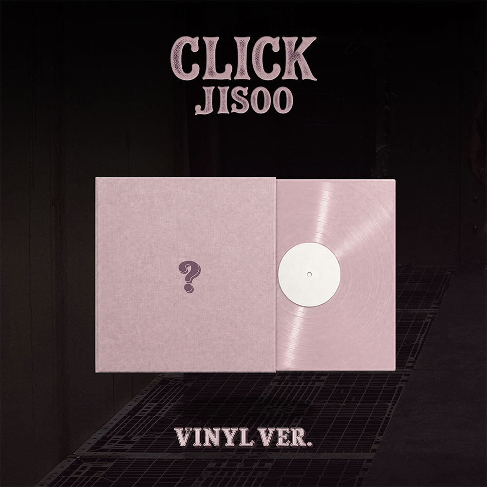 JISOO CLICK Single Album - VINYL Ver - Main Image
